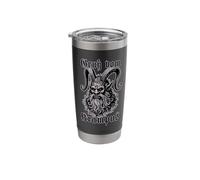 Greeting from Krampus Christmas Legend Figure Stainless Steel Insulated Tumbler