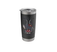 Greeting from Krampus Christmas Legend Figure Stainless Steel Insulated Tumbler