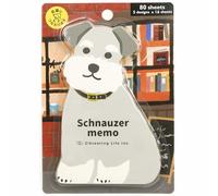 Greeting Life Animal Die Cut Memo Schnauzer ETN-182