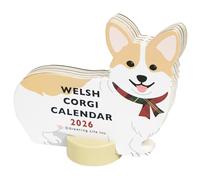 GreetingLife 2026 Welsh Corgi Die Cut Calendar C-1712-ET
