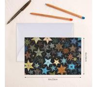 Greetings Card 6" Ã- 4" Stars Eastern Blank Cards for All Occasions Thank You Cards with Envelopes Assorted Birthday Card Thinking of you cards for Wedding