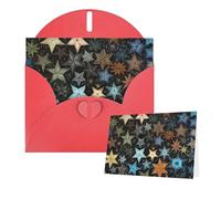 Greetings Card 6" Ã- 4" Stars Eastern Blank Cards for All Occasions Thank You Cards with Envelopes Assorted Birthday Card Thinking of you cards for Wedding