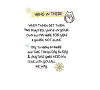 Greetings Card - Hang In There