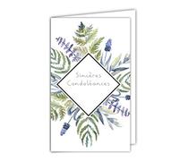 Greetings Card - Small Size - Grammed Grass Crown - Made in France