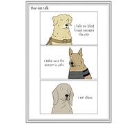Greetings Card (WDM1595) Blank/Birthday - I Eat Shoes - From The 'They Can Talk' Range.