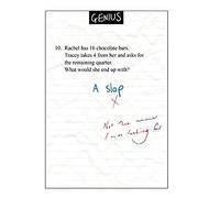 Greetings Card (WDM2661) Blank/Birthday Card - A Slap - From The Genius Range.