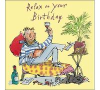 Greetings Card - (WDM4593) Male Birthday - Quentin Blake