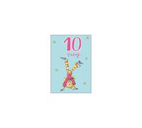 Greetings Card - (WDM9079) Girls 10th Birthday - Quentin Blake