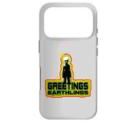 Greetings Earthlings Vintage Space Alien Case for iPhone 17 Pro