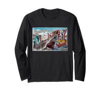 Greetings from Amity Island Jaws 2025 Long Sleeve T-Shirt