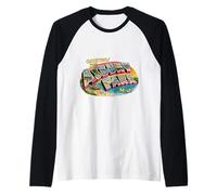 Greetings from Asbury Park N.J. Raglan Baseball Tee