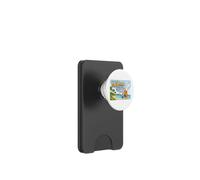 Greetings from Florida Direct Flights to the Moon Space PopSockets PopWallet for MagSafe