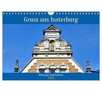 Greetings from Insterburg - Historical views of the town UK-Version (Wall Calendar 2026 DIN A4 Landscape), CALVENDO 12 Month Wall Calendar