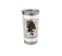 Greetings from Krampus Christmas Devil Merry Krampus Stainless Steel Insulated Tumbler