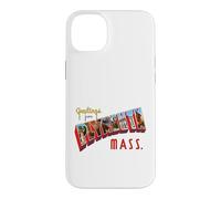 Greetings From Plymouth Mass Postcard Case for iPhone 14 Plus