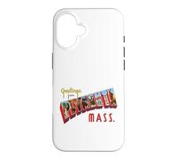 Greetings From Plymouth Mass Postcard Case for iPhone 16