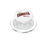 Greetings From Plymouth Mass Postcard PopSockets PopGrip for MagSafe