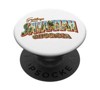 Greetings From Savannah Georgia PopSockets Adhesive PopGrip