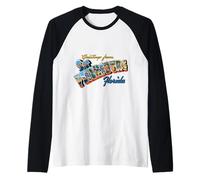 Greetings from St. Petersburg Florida Raglan Baseball Tee