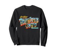 Greetings From Traverse City Michigan Sweatshirt