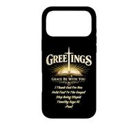 Greetings Grace Be with You Paul Letter I Tank God For You Case for iPhone 17 Pro Max