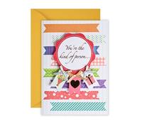 GreetInk Thank You Card with Charming Gift Design - Thank You Notes for Thoughtful Appreciation - Includes Matching Envelope