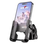 GREFAY Bicycle Mobile Phone Holder 1S Quick Disassembly: Motorcycle Mobile Phone Holder with 360 Rotation Outdoor Handlebar Mobile Phone Holder for Road Bike MTB Scooter for 4.5-7.0 Smartphone