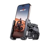 GREFAY Bicycle Phone Holder Motorcycle Phone Holder 【1S Quick Release Robust Connections】 Anti Shake Universal 360° Bicycle Handlebar Holder for iPhone 15/14/13 Samsung S23/S22 4.5-7" Smartphone