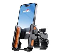 GREFAY Bicycle Phone Holder Motorcycle Phone Holder 【1S Quick Release Robust Connections】 Anti Shake Universal 360° Bicycle Handlebar Holder for iPhone 15/14/13 Samsung S23/S22 4.5-7" Smartphone