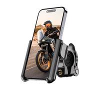GREFAY Bike Phone Holder 1S Quick Release& 360° Rotation Motorbike Handlebar End Bike Phone Mount, Universal Bicycle Phone Holder for 4.0-7.0 Inch Smartphones