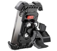 GREFAY Motorcycle Phone Holder Bicycle [2026 Double Vibration Dampened] | Super Stable Bike Phone Mount, 360° Rotation & Quick Lock Sport Gadget Mount Compatible with 4.7-6.8” Phones