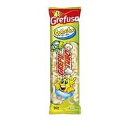 Grefusa Grefusitos Corn Puffs, Baked Mediterranean Corn Snacks, Savoury Maize and Corn Flavour, 6 x 95g Tubes, 570g Multipack