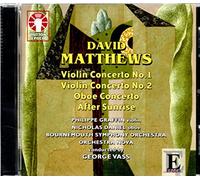 Greg Graffin & Vass Daniel - David Matthews: Violin Concerto No. 1/Violin Concerto No. 2/...