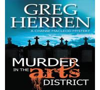 Greg Herren Murder in the Arts District Paperback Book Greg Herren Multicolor