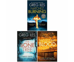 Greg Iles Collection Mississippi Blood,Natchez Burning,BONE TREE 3 Books Set NEW