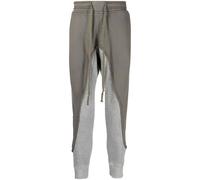 Greg Lauren patchwork drawstring trousers - Green 4-5
