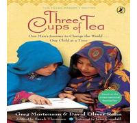 Greg Mortenson Three Cups of Tea Paperback Book Greg Mortenson Multicolor
