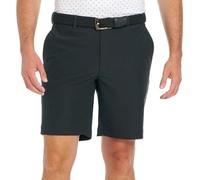 Greg Norman Men’s Stretch Flat Front Lightweight Short - 4-Way Stretch Fabric, Black, 40