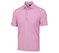 Greg Norman Men's Coastal Coral Golf Polo Shirt - XXL/Lobster