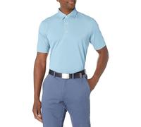 Greg Norman Men's Freedom Micro Pique Polo, Coastal Blue, Medium