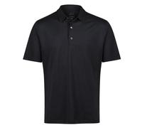 Greg Norman Men's Freedom Micro Pique Polo Golf Shirt, Black, XL