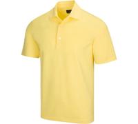 Greg Norman Men's Freedom Micro Pique Polo, Yellow, Medium