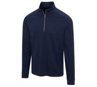 Greg Norman Men's Freedom Performance Pullover Half Zip Golf Mid Layer in Navy | Size: Large Greg Norman Navy L