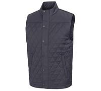 Greg Norman Men's Legacy Quilted Golf Gilet Grey