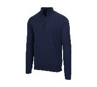Greg Norman Mens Performance Blend Lined 1/4 Zip Wind Sweatshirt Colour: Navy, Size: Extra Large