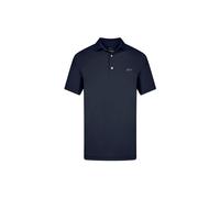 Greg Norman Men's Shark Logo Golf Polo Shirt, Mens, Navy, Small | American Golf