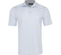 Greg Norman ML75 Stretch Days Off Stripe White/Cloud Shirt Men L