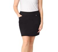 Greg Norman Women's Tennis Golf Skorts, Black, M
