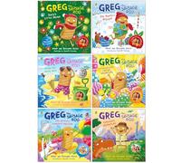 Greg the Sausage Roll Series 6 Books Collection Set By Mark Hoyle & Roxanne Hoyle (Santa's Little Helper, The Perfect Present, Wish You Were Here, Egg-cellent Easter Adventure & More)