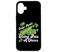 Gregor Mendel Giving Peas A Chance Biology Lab Tech Genetic Case for iPhone 16 Plus